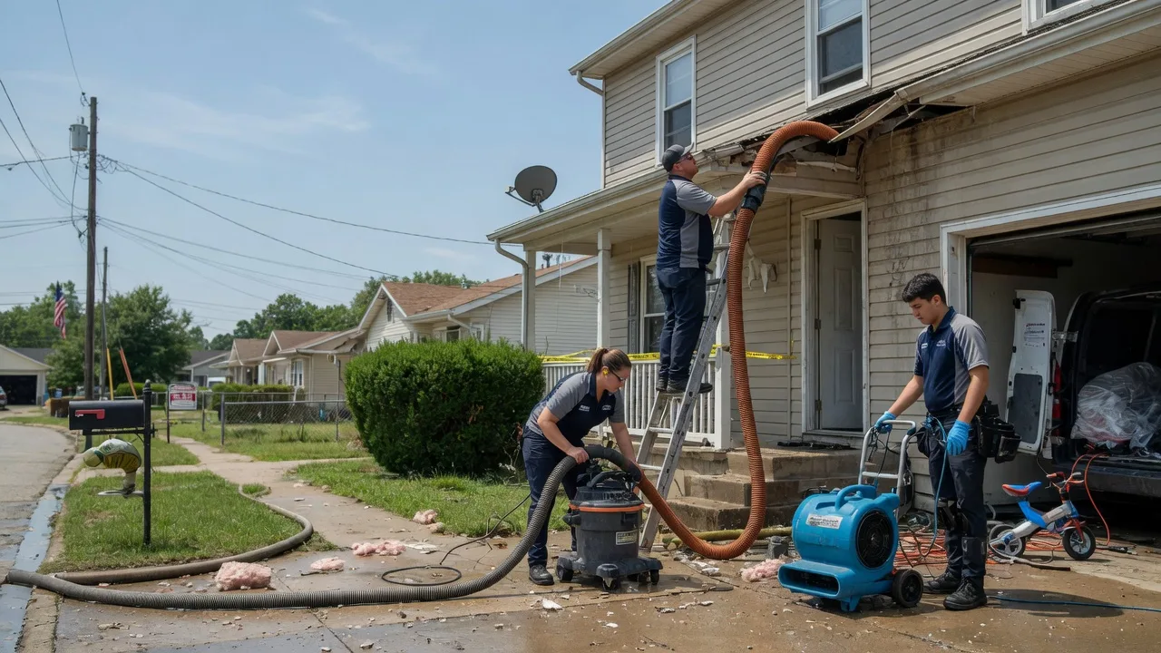 Water Damage Restoration in Vandiver, AL near me